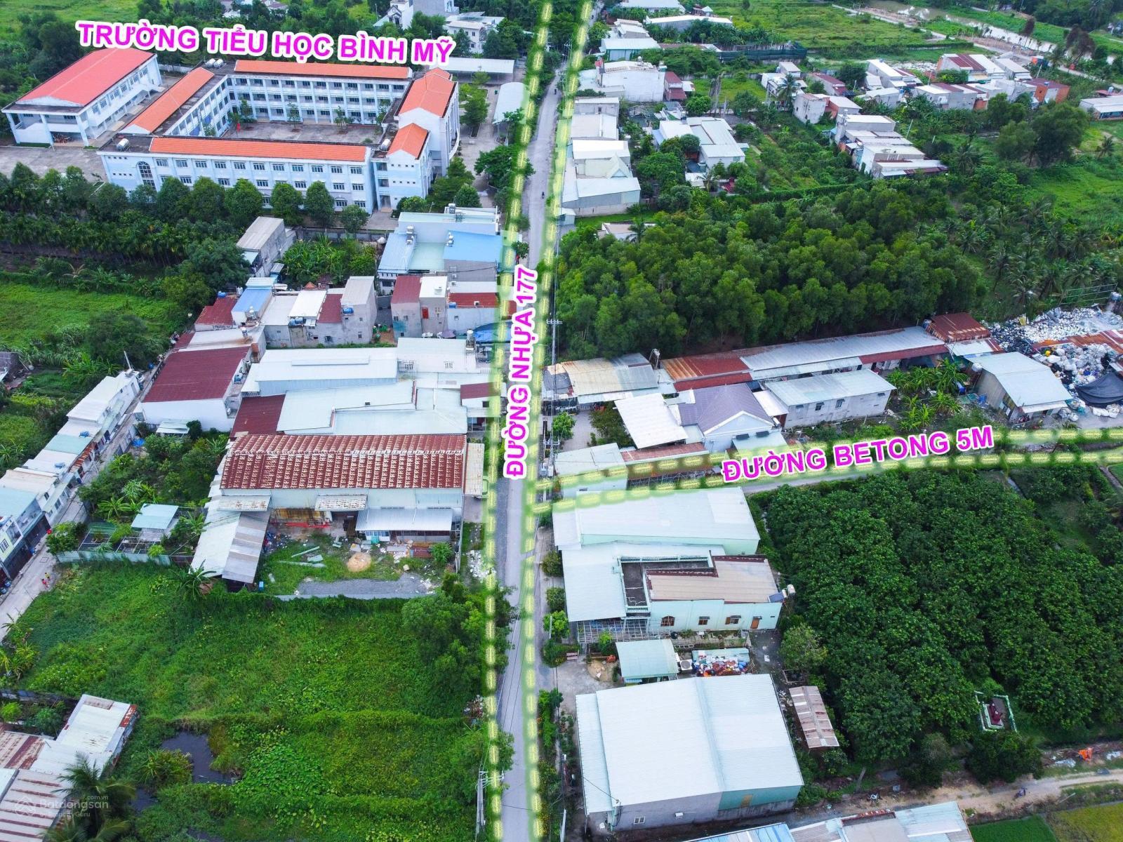 BÁN LÔ ĐẤT 120M2 – NỞ HẬU ĐẸP – GẦN TRƯỜNG HỌC BÌNH MỸ – XÂY DỰNG NGAY